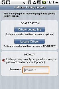 eMobile Family Locator 2(free) Screenshots 1