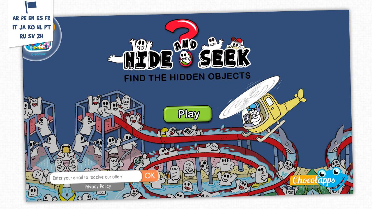 Android application Hide &amp; Seek - Game For Kids screenshort