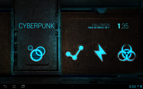 Screenshot Tha Cyberpunk - Icon Pack v3.6