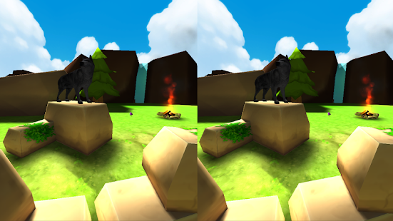 VR Dino Animals Park-Cardboard - screenshot thumbnail