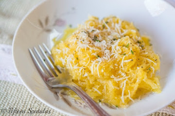 Spaghetti Squash with Rosemary Olive Oil