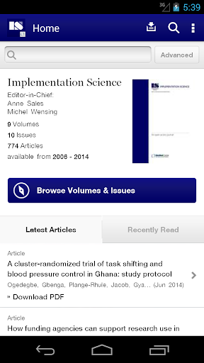 Implementation Science