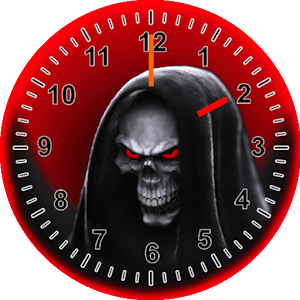 Skull Clock Widget.apk 1.0