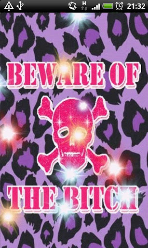 Beware of Bitch Live Wallpaper