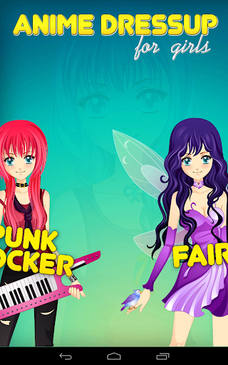 【免費休閒App】Anime Dress Up Games For Girls-APP點子