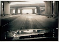 Snelweg met drie viaducten