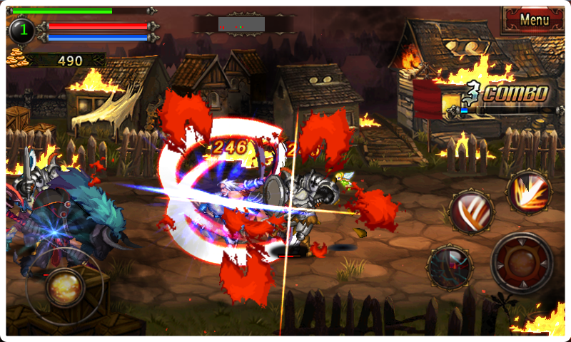 Real Kungfu Street - screenshot