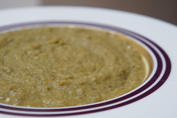 Split Pea and Mushroom Soup - Vegetarian Style