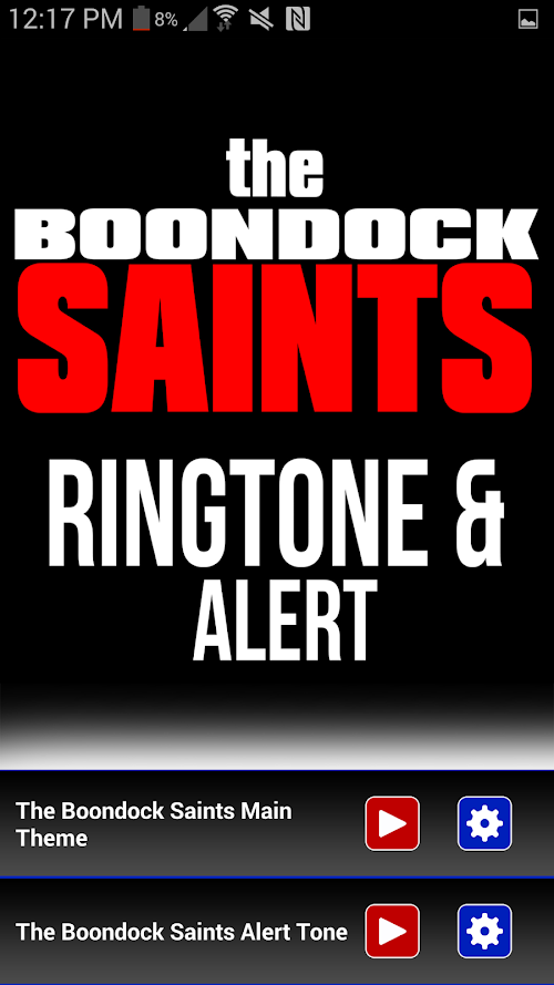 Android application The Boondock Saints Ringtone screenshort