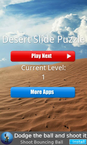 Desert Slide Puzzle