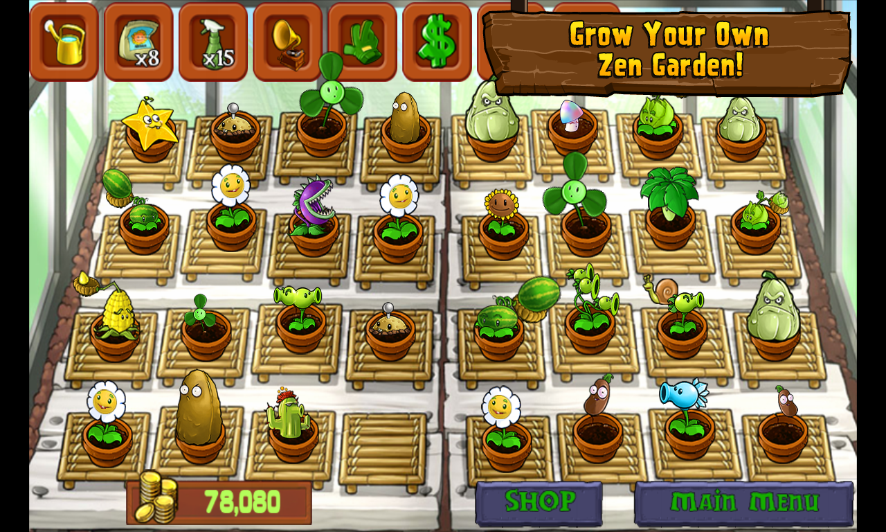   Plants vs. Zombies: captura de tela 