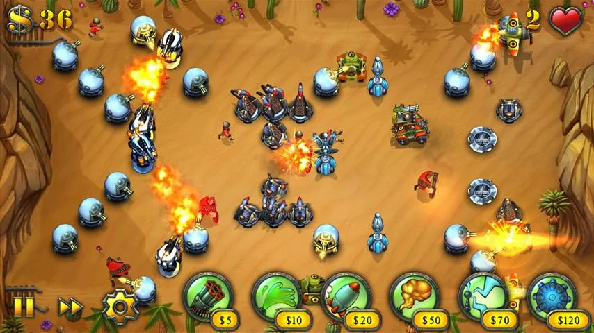 Fieldrunners HD - screenshot