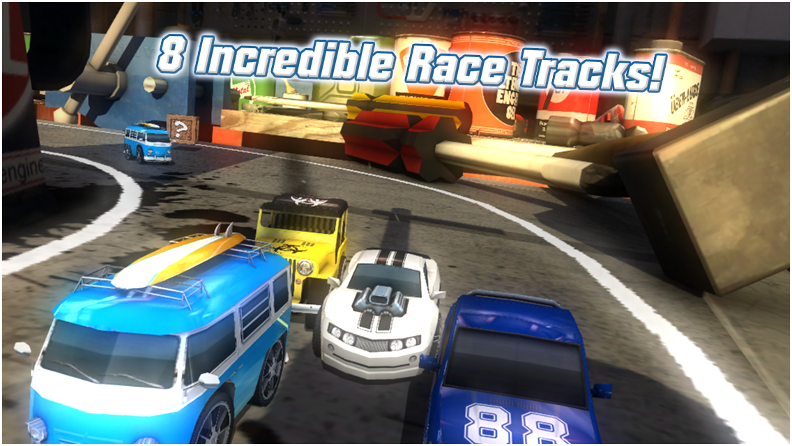 Table Top Racing - screenshot