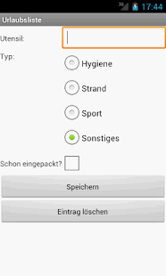 Free Urlaubscheckliste APK for PC