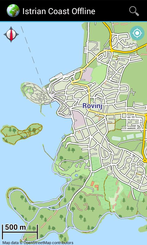 Offline Map Istrian Coast Screen 2