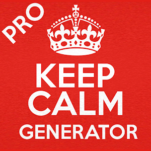 Keep Calm Generator PRO logo