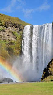 download Air terjun latar belakang HD free