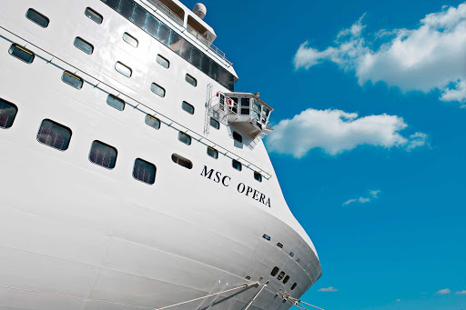 MSC Opera sails to South Africa as well as ports along the Mediterranean, including destinations in Spain, Itay, Greece and Malta.