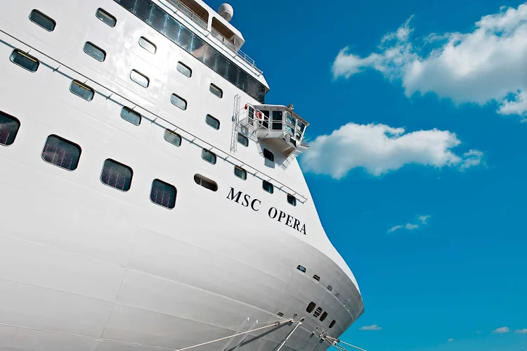 MSC Opera sails to South Africa as well as ports along the Mediterranean, including destinations in Spain, Itay, Greece and Malta.