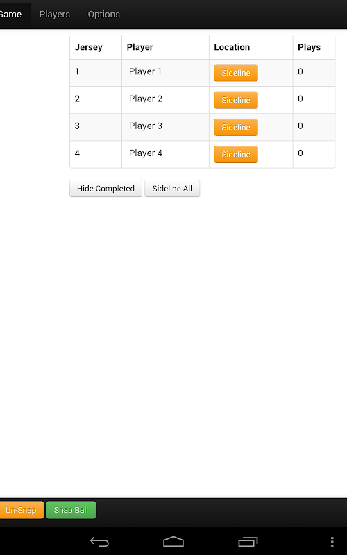 Android application Play Counter screenshort