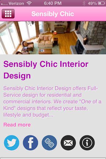 Sensibly Chic Interior Design