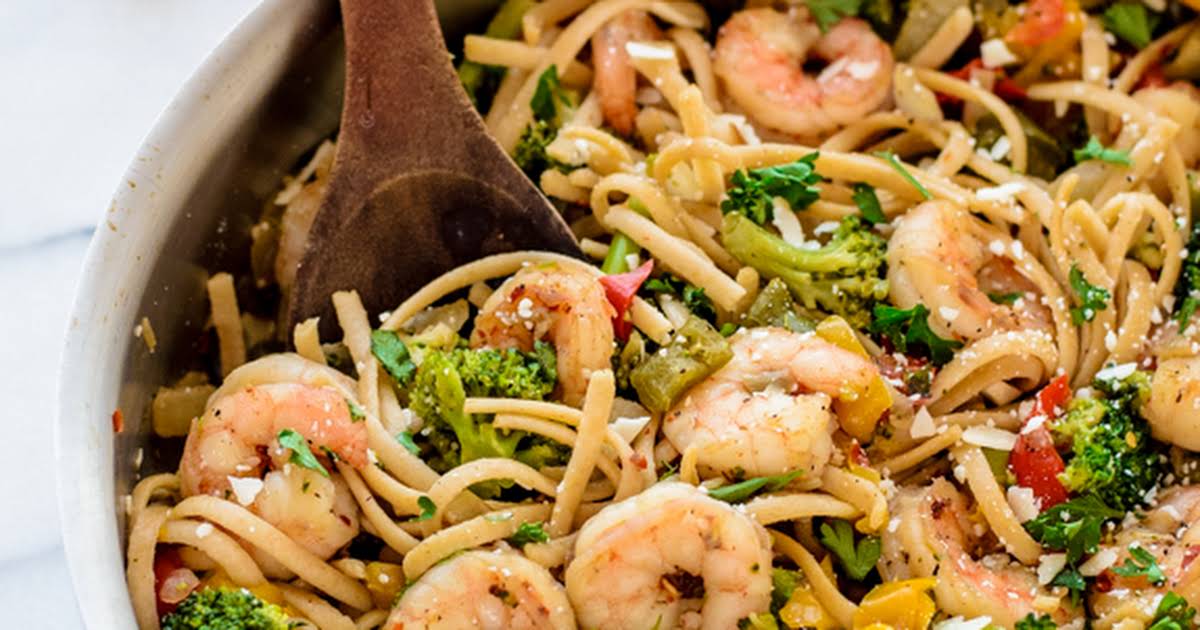 10 Best Healthy Garlic Shrimp Pasta Recipes | Yummly