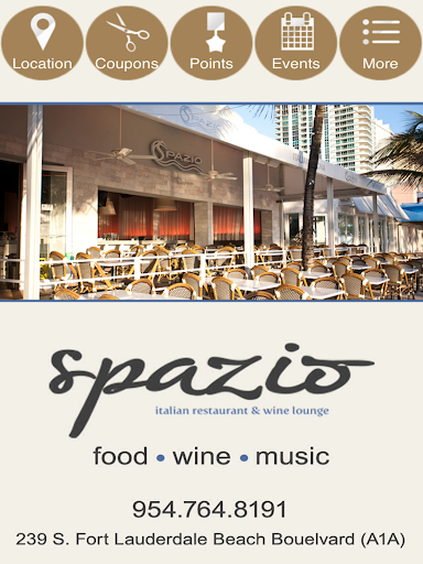 【免費娛樂App】Spazio Italian Restaurant-APP點子