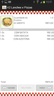 K2 Lanches e Pizzas Screenshots 6