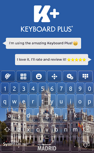 Madrid Keyboard Theme