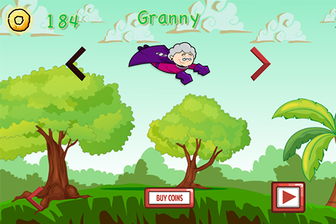 【免費冒險App】Flying Granny-APP點子