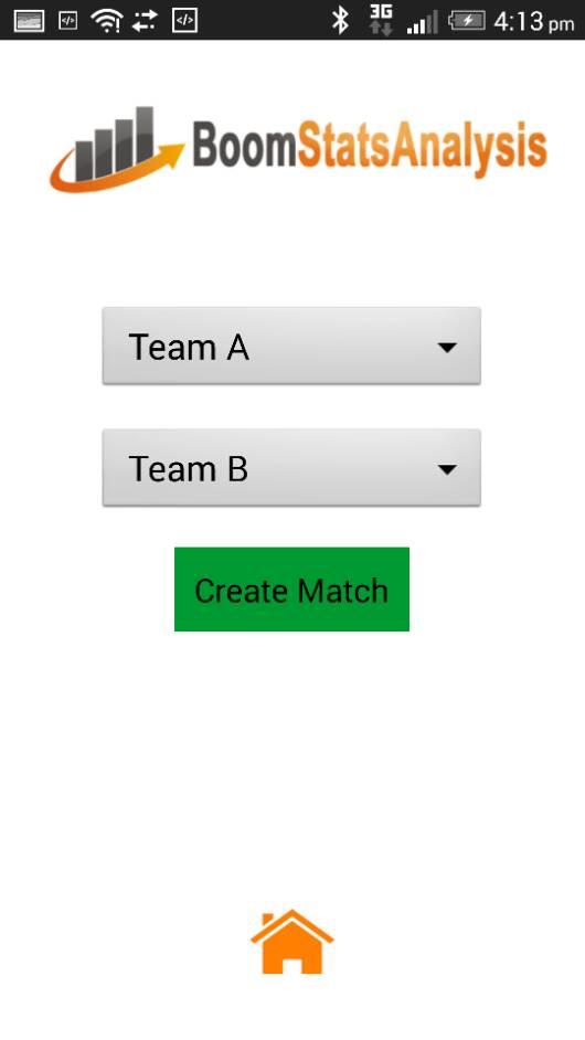 Football match analysis app Screen 2