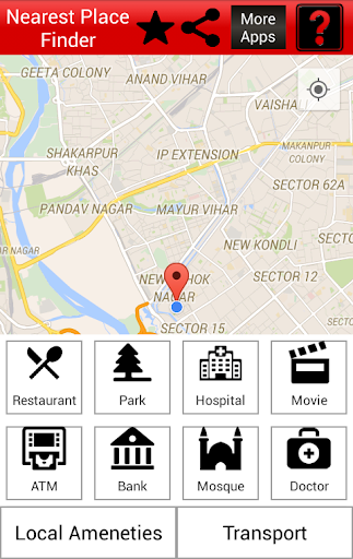 Nearest Place Finder