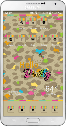 【免費個人化App】Pretty Leopard Go Launcher-APP點子