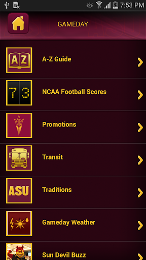 【免費運動App】ASU Sun Devils Gameday-APP點子