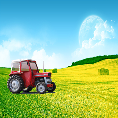 Tractor Farm Driving