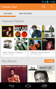 Google Play Musique - screenshot thumbnail