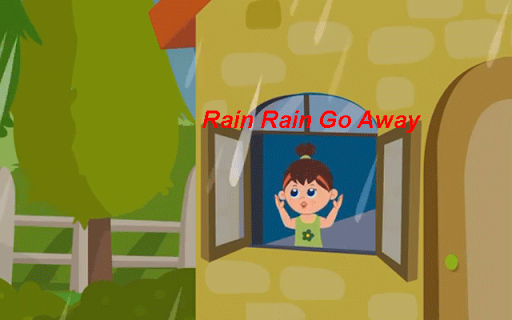 Kids Poem Rain Rain Go Away