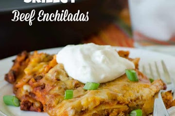 Speedy Skillet Beef Enchiladas