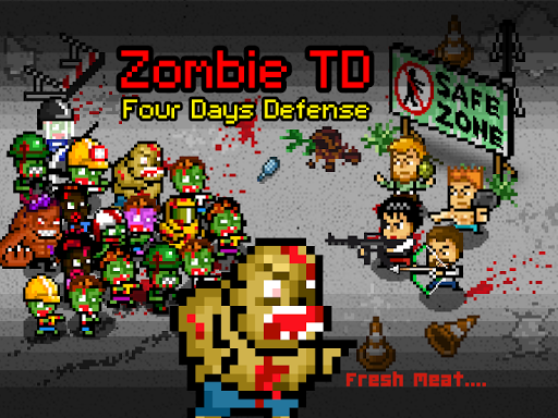 【免費策略App】Zombie 4 Days Tower Defense-APP點子