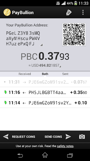 Pay Bullion PBC Wallet