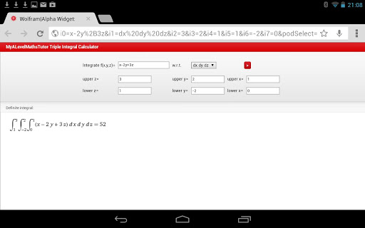 Triple Integral Calculator