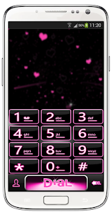 How to install Neon Heart Theme for ExDialer lastet apk for android