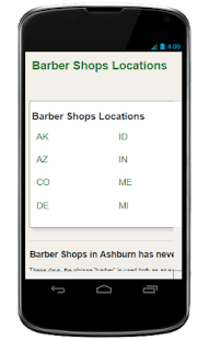 Free Download the Barber Shop Locator APK