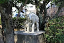 有野台小学校の馬の像