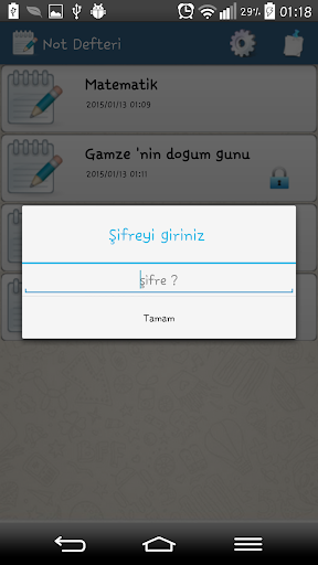 【免費工具App】Not Defteri Şifreli-APP點子