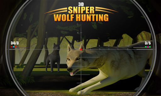 Wild Wolf Sniper Shooting 3D