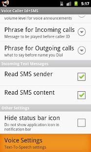 Free Download Voice Caller ID + SMS Lite APK