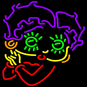 Betty Boop Neon Maze logo