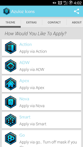 Screenshot Azuloz Icon Theme v2.0