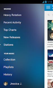 Rdio - screenshot thumbnail